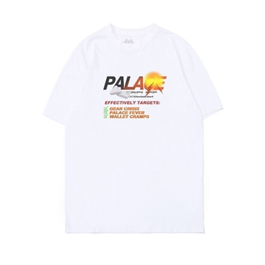 palace street short sleeve T-shirt オーバーサイズ ユニセックス 男女兼用ストーリープリントTシャツ