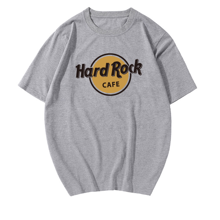 Unisex Mens ＆ Woman Hard Rock cafe Printing Short Sleeve Tees t-shirt  男女兼用ハードロックカフェプリントショートスリーブTシャツ