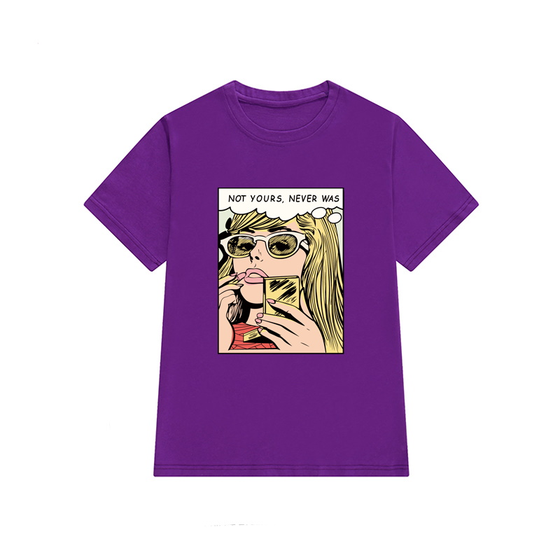 Women's Humor text pattern Primant T-shirt ユニセックス男女兼用not