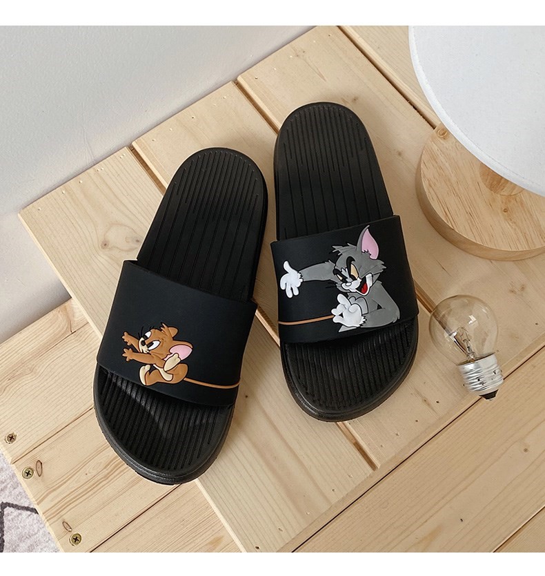 New men's Tom & Jerry slippers flip flops soft bottom sandals 