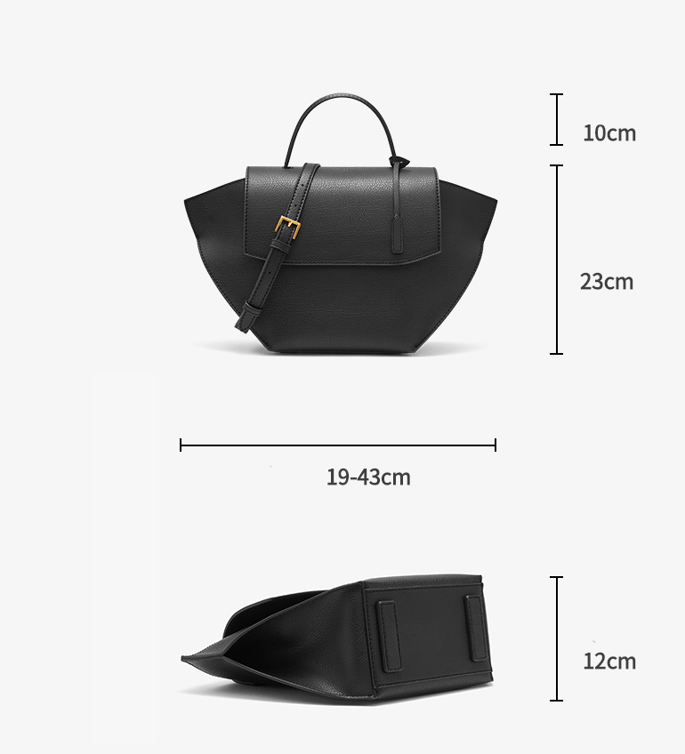 one-shoulder diagonal flap handbag wing bag ワンショルダー斜め 