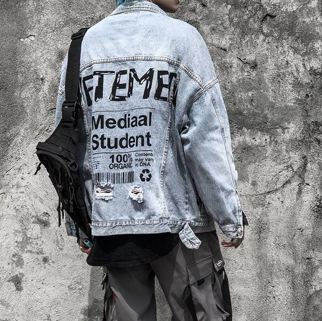 Men S Calmmind Paint Graffiti Men And Womencouple Denim Jacket Coat メンズ ユニセックス男女兼用グラフィックデニムジャケット コート