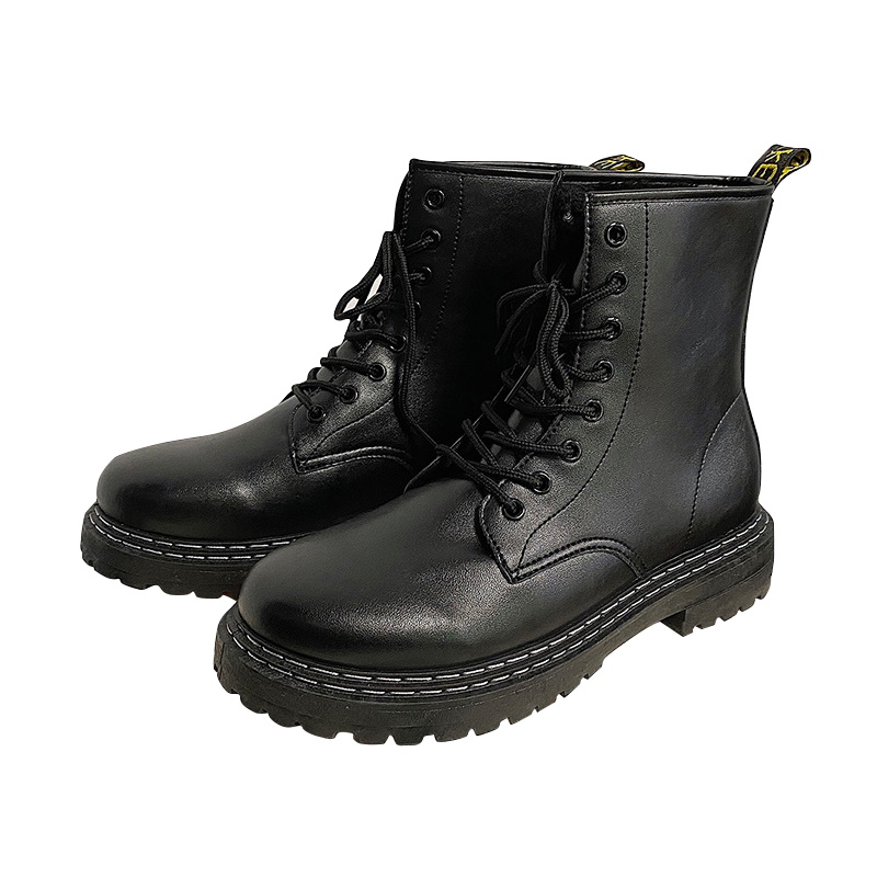 British high-top Lace up Martin boots shoes メンズ イギリス調 ブリティッシュ ハイカット レザー