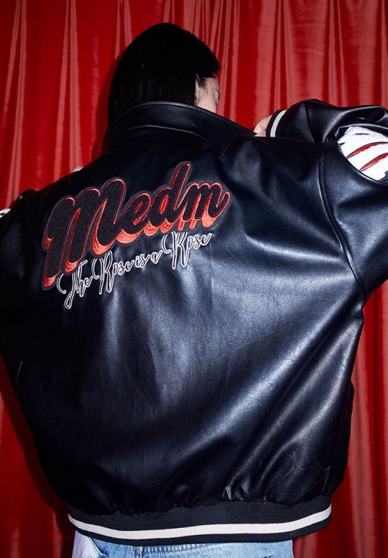 medm  MEDM leather jacket スタジャン