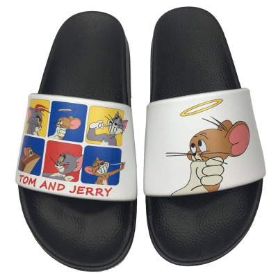 Angels and Demons Tom & Jerry slippers flip flops soft bottom 