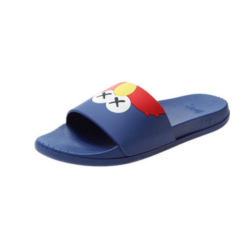 Kaws Colorful Color Slippers Flip Flops Soft Bottom Sandals Slippers カラフルカラー カウズkaws カラフルカラープラットフォーム フリップフロップ サンダルシャワーサンダル ビーチサンダル ユニセックス男女兼用