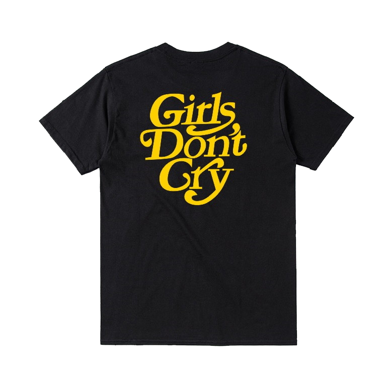 21 round neck girls don't cry printing short-sleeved T-shirt girl don't cry  ガールズドントクライ プリントTシャツ ユニセックス 男女兼用