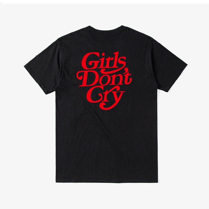 21 round neck girls don't cry printing short-sleeved T-shirt girl 