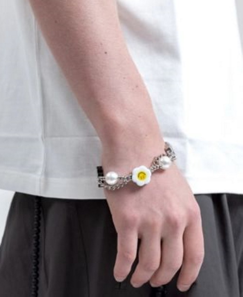 Unisex FLOWER ANARCHY PEARL bracelet Jewelry 男女兼用ユニセックス ...