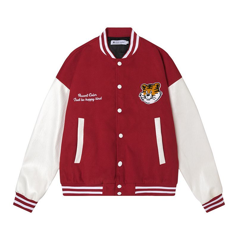 あす楽対応】 スタジャン ROSESKOOKUMTIGERS BASEBALLJACKET ...