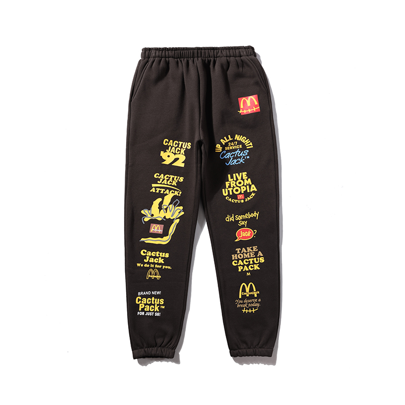 Unisex McDonald's full-body LOGO trousers sweatPants 男女兼用ユニセックス マックドナルドスウェット パンツ