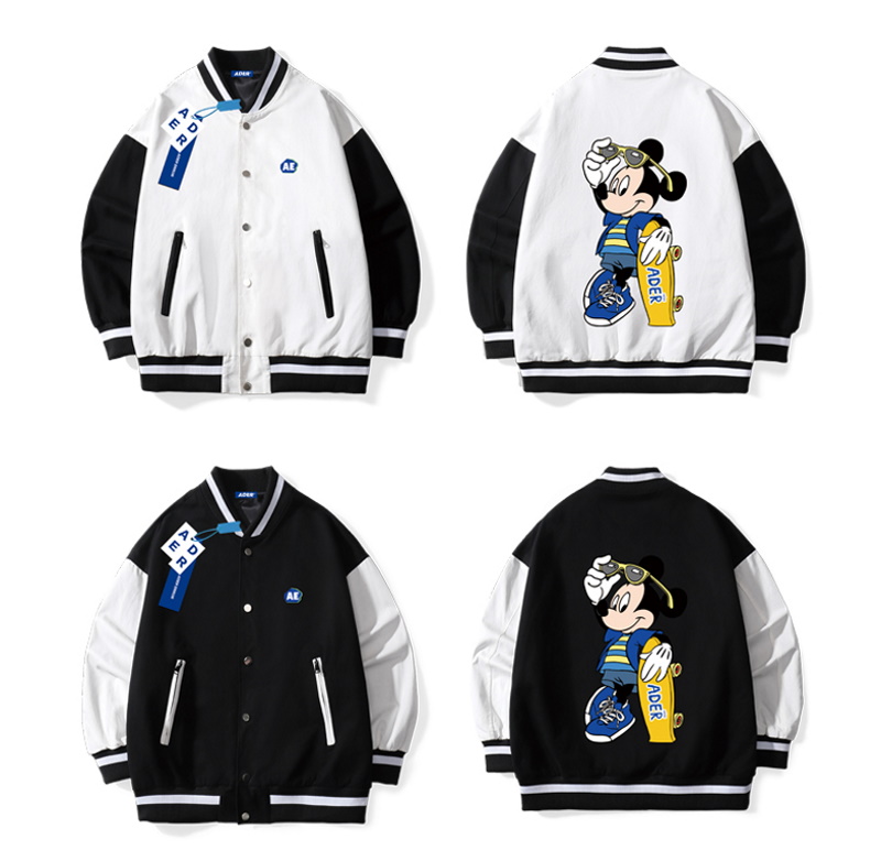 ader joint Mickey Mouse and Mickey BASEBALL JACKET baseball