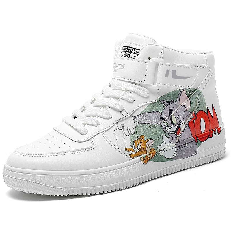 Tom and Jerry high-top sneakers トムとジェリー トム＆ジェリー 