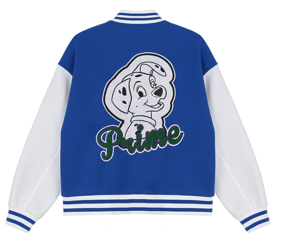 101 dogs dalmatian embroidery baseball uniform BASEBALL JACKET 