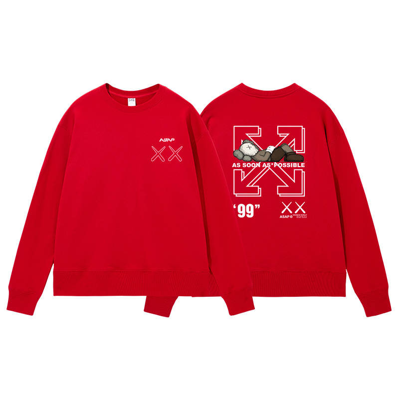 KAWS x Sesame Street Long Sleeve T-shirt ユニセックス 男女兼用KAWS 