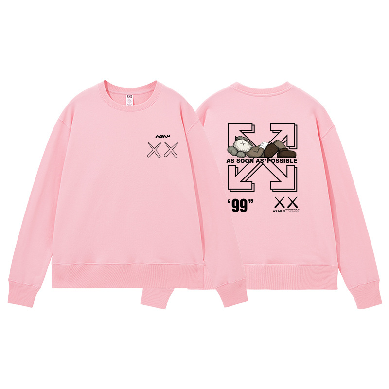 KAWS x Sesame Street Long Sleeve T-shirt ユニセックス 男女兼用KAWS 