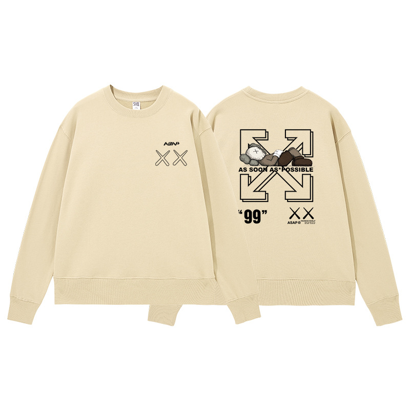 KAWS x Sesame Street Long Sleeve T-shirt ユニセックス 男女兼用KAWS 