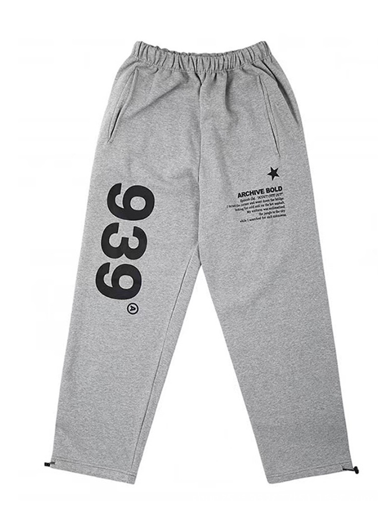 Unisex 939 logo sweatpants trousers 男女兼用ユニセックス939ロゴ