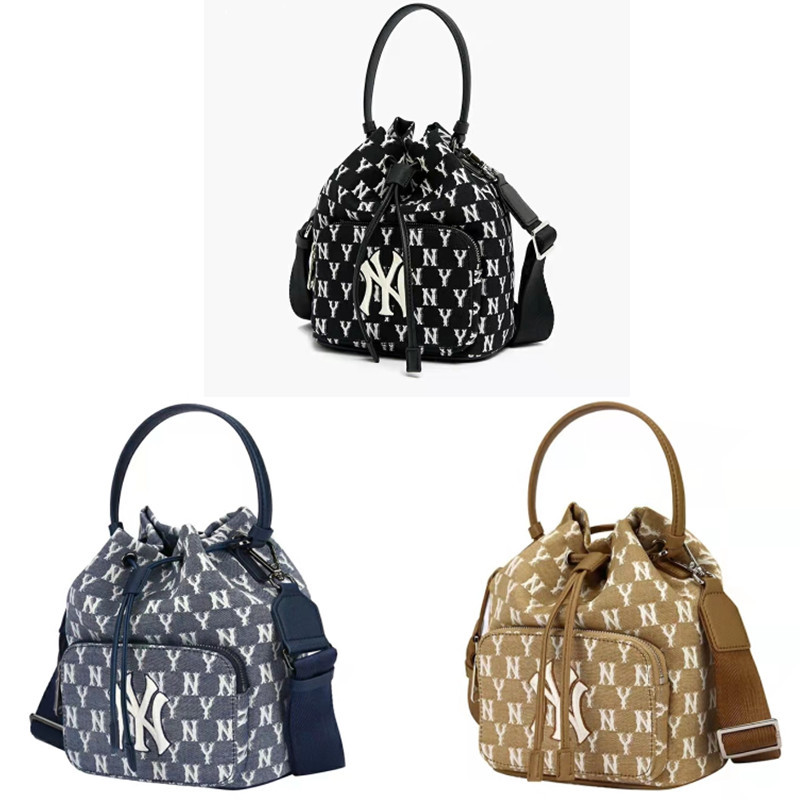 MLB Korea - Monogram Jacquard Bucket Bag