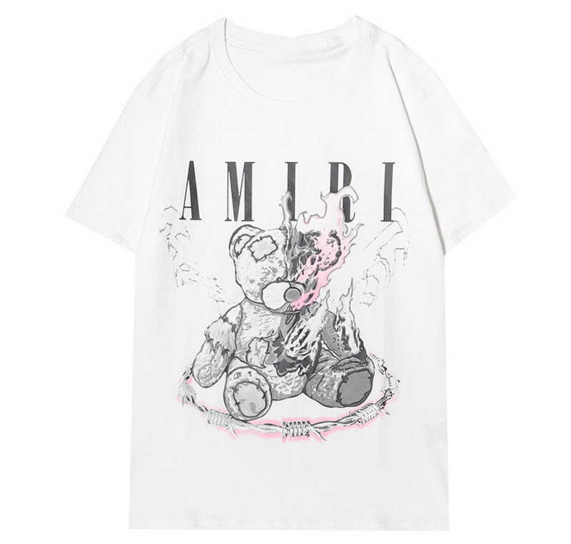AMIRI Angry Bear t-shirt ユニセックス男女兼用AMIRI怒りのベア 