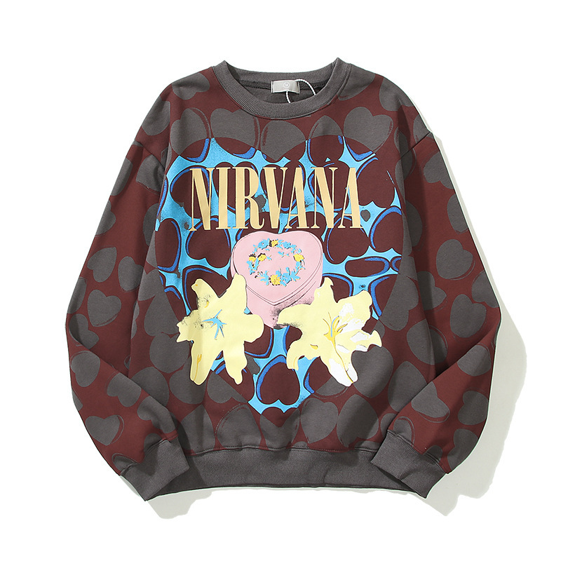 Unisex NIRVANA heart shaped box band Sweat pullover trainer 男女兼用 ユニセックス