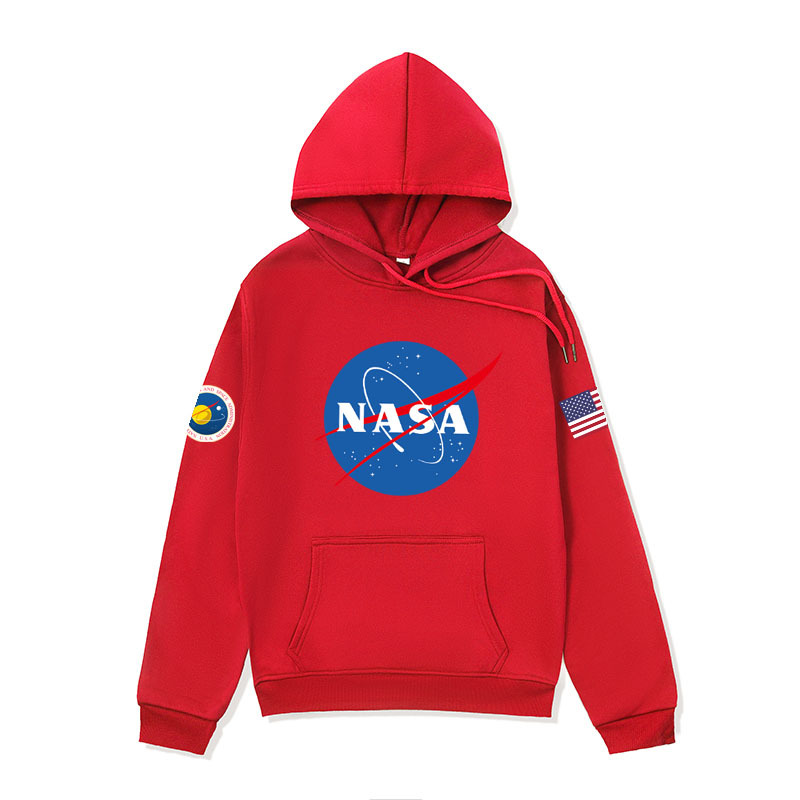 NASA HOODIE SWEATSHIRTナサ★ M パーカー 海外限定