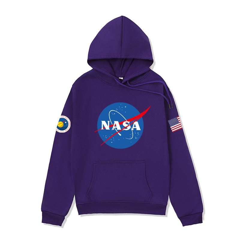 NASA HOODIE SWEATSHIRTナサ★ M パーカー 海外限定