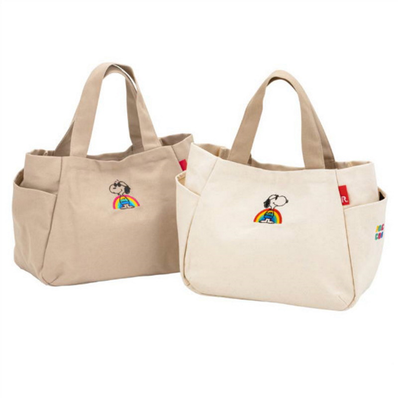 Snoopy canvas portable fashion Tote Shoulder Bag スヌーピー キャンバス ポータブル