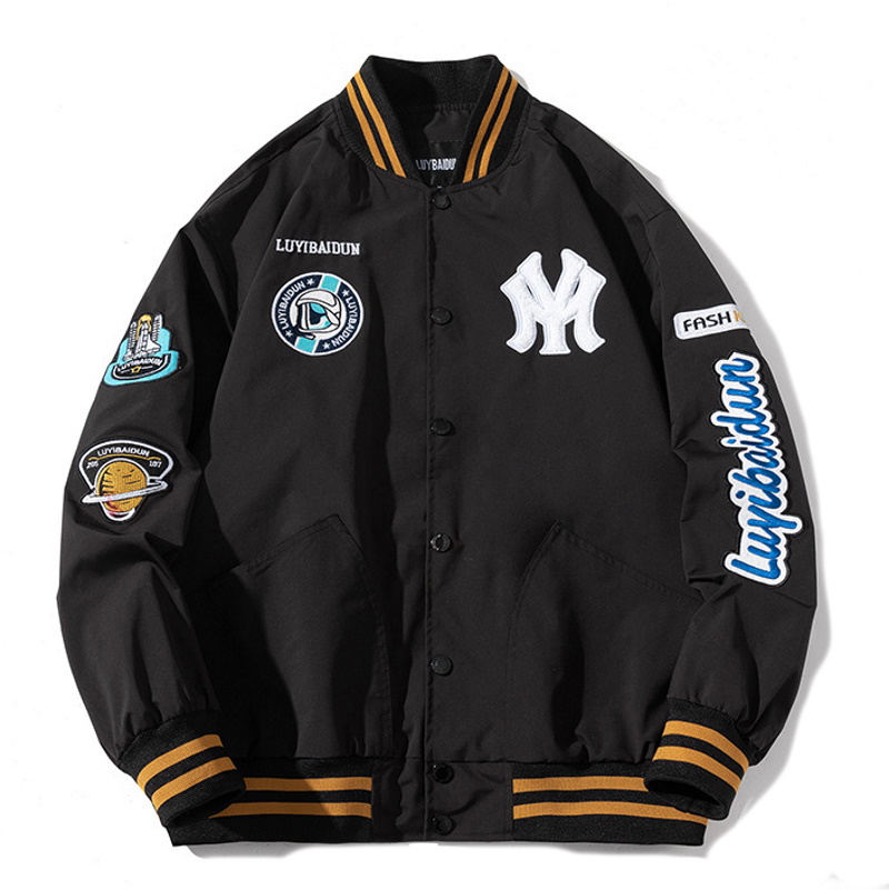 SALE/ Red × Jacket MLB ニューヨーク ヤンキース ジャージ スウェット ベースボール ブルー (レディース 7)   N8754