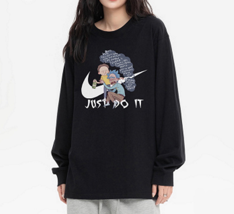 Rick and Morty long-sleeved T-shirt ユニセックス男女兼用リック