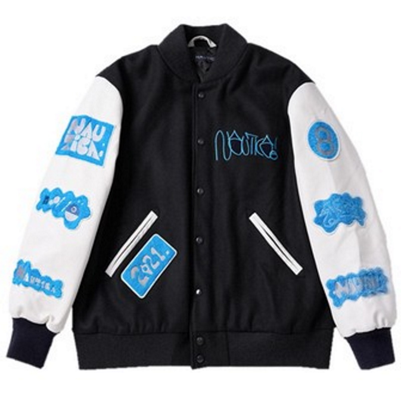 artist joint embroidery baseball uniform jacket blouson ユニセッ ...