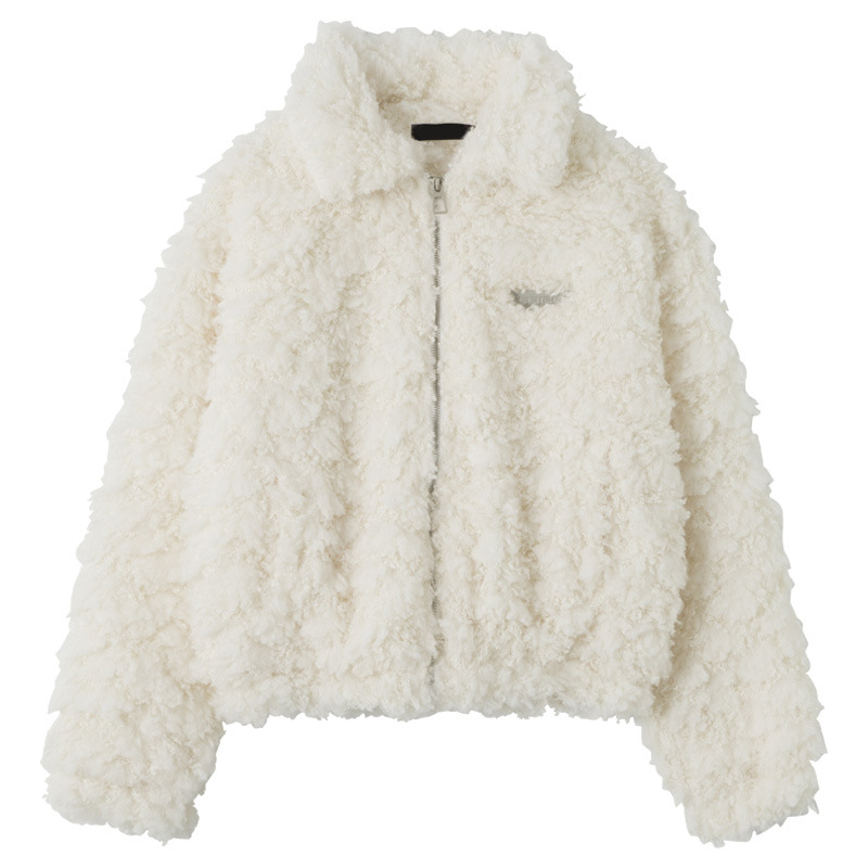 Nariele Lamb Wooljacket coat Narieleスラムウールモコモコ