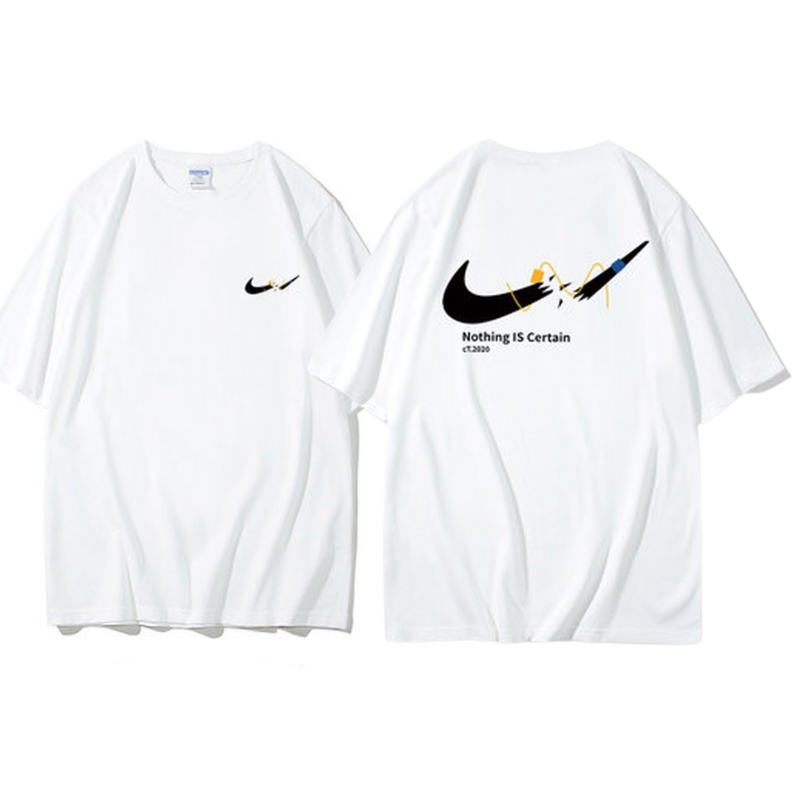 23 Broken Nike ParodyTshirts ブロークンナイキ Tシャツ 男女兼用 ユニセックス