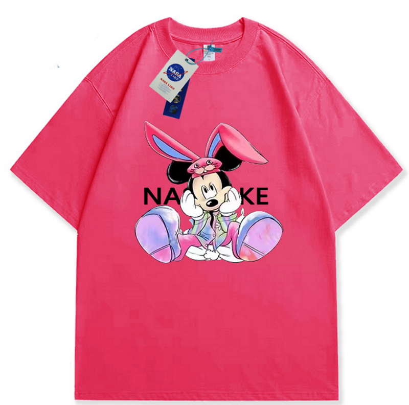 Mickey Mouse & Bugs Bunny Print T-shirt ミッキーマウス＆バックス ...