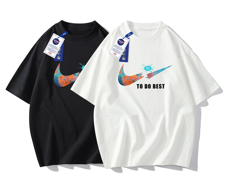 længde Mechanics patois TO DO BEST×NASA×Colorful Broken Nike Print Tshirts ユニセックス男女兼用 TO DO  BEST×NASA×カラフルブロークンナイキ 半袖 Tシャツ