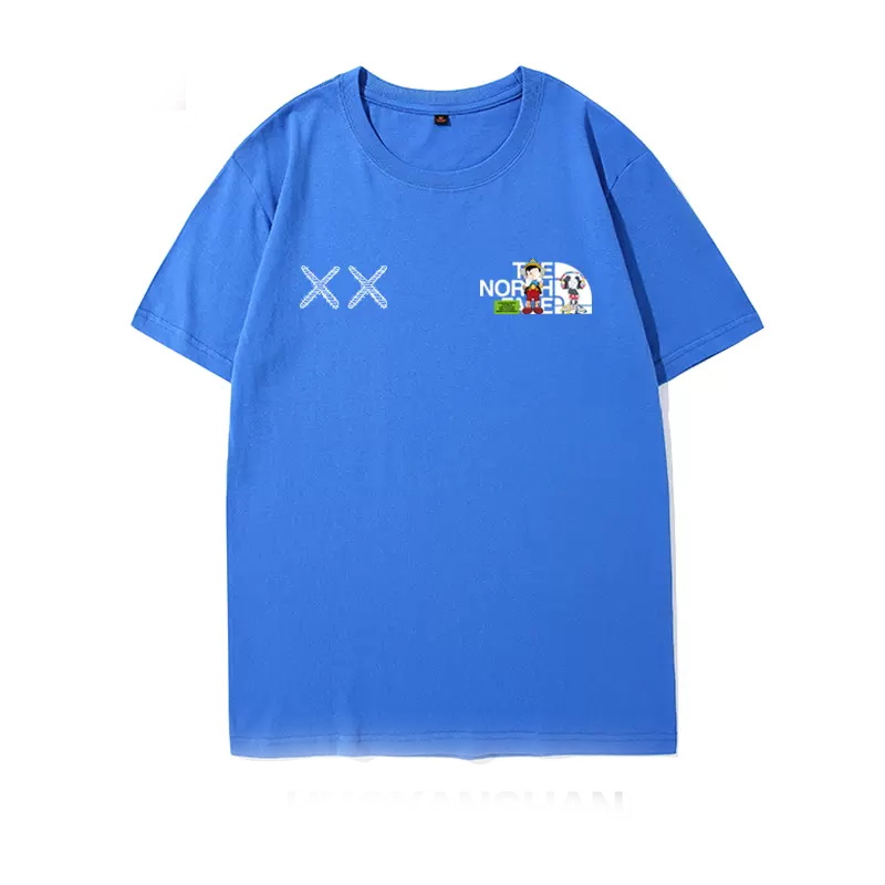unisex coolguy print sleeve T-shirt ユニセックス アニメ