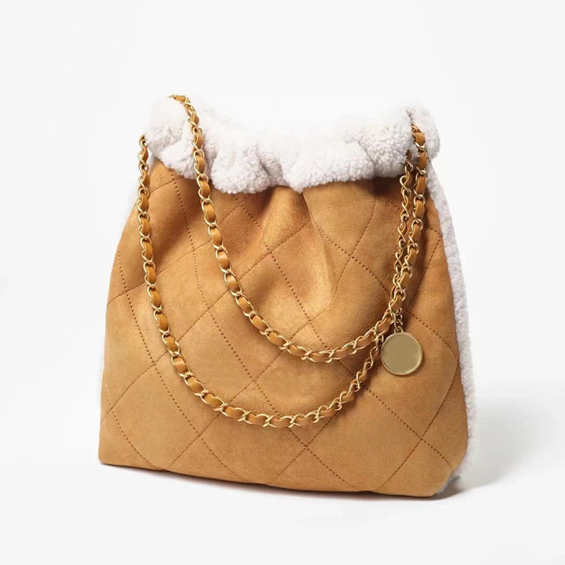 Suede Shoulder Bag