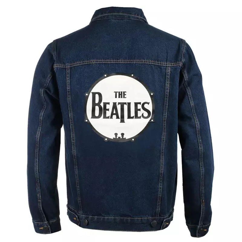 Nirvana MINEDENIM デニムジャケット Gジャン Unisex Vintage Design NIRVANA Logo Denim Jacket ユニセックス 男女