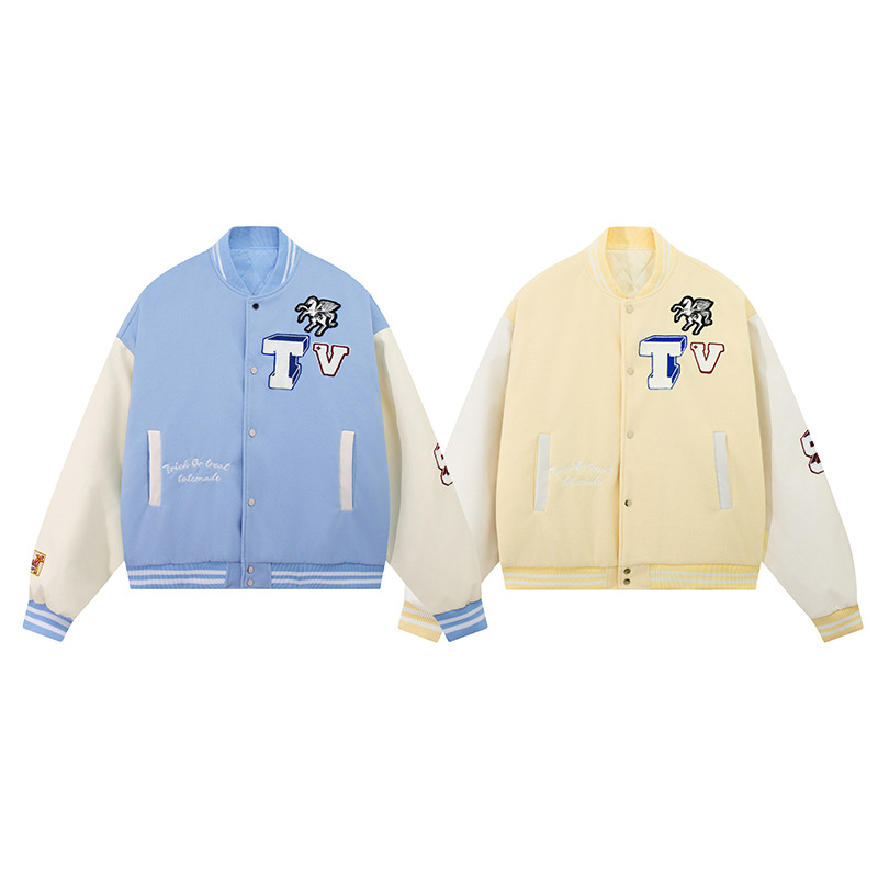 men and women Pop art stadium jacket メンズ ユニセックス 男女兼用